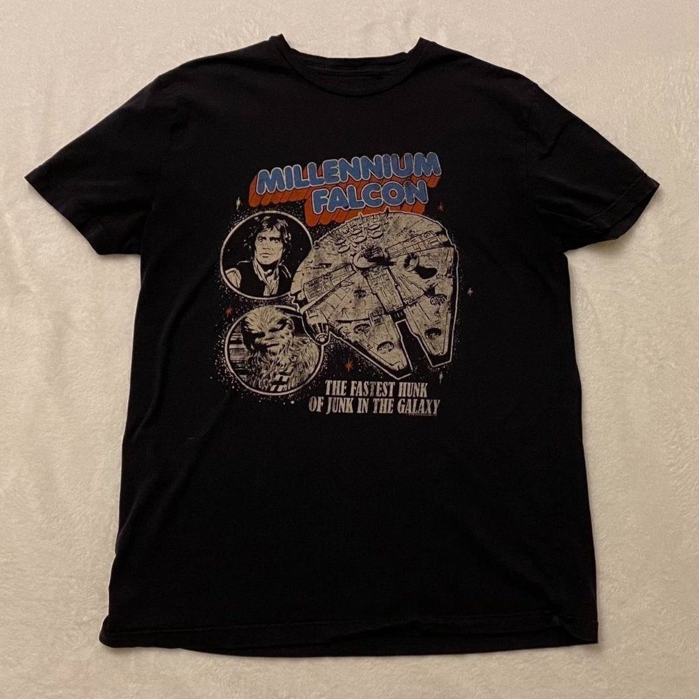 Star Wars Men's Black T-shirt
